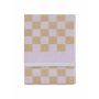 Marc O'Polo Gastendoek Checker Lila 30 x 50 cm