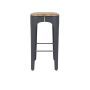 Barstool Up-High Dark Grey