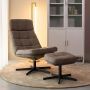 Relaxfauteuil Alvar + Ottomane 53x57x83 cm
