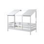 HOUSEBED WHITE , WHITE ROOF 2 PANELS *