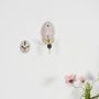 Spinder Design TICK Wandkapstok - Pale Pink / Goud