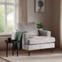 Adore 1 Zits Fauteuil, Stof Haga 30, E720 Champagne