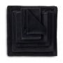 Heckett & Lane 3 stuks Premium Washand 16 x 21 cm Night Black
