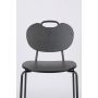 Counter Stool Aspen Wood Black