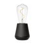 Humble One Table Light Black Wood