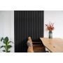 Floer Wandpaneel Akupanel XL Lino Zwart