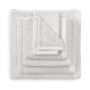 Heckett & Lane 6 stuks Gastendoek 30 x 50 cm Bara Grey