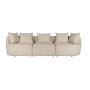 Sofa Rocca 4.5 Seater Latte