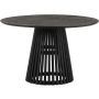 Eetkamertafel Ø130, Acacia Black
