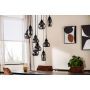 Adore Hanglamp, 9-Lichts, H340 Smoke Glas