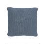 Marc O'Polo Sierkussen vierkant Nordic knit Sierkussen vierkant Smoke blue 50x50
