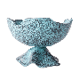 Benoa Schaal Decoratief Blauw Patina (set of 4)