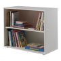 PINO BOEKENKAST/HALFHOOGSLAPER WIT *