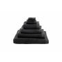 Heckett & Lane Gastendoekje Bath Grant Night Black 30 x 50 cm