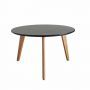 Innovation Living Table 70 Nordic Black Oak Veneer