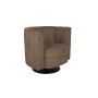 Lounge Chair Flower Brown