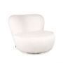 LABEL51 Fauteuil Bunny - Crème - Microfiber