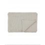 Marc O'Polo Plaid Nordic knit Oatmeal 130 x 170 cm