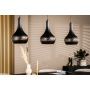 Adore Hanglamp, 3-Lichts, H340 Zwart