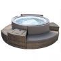 Netspa Jacuzzi Vita Premium 6 Places + Meubilair