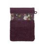 Essenza Washand Fleur Plum 16 x 22 cm