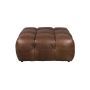 Hocker Hackman Leather Chocolate
