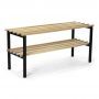 Spinder Design RIZZOLI BENCH Halbank - Zwart / Eiken