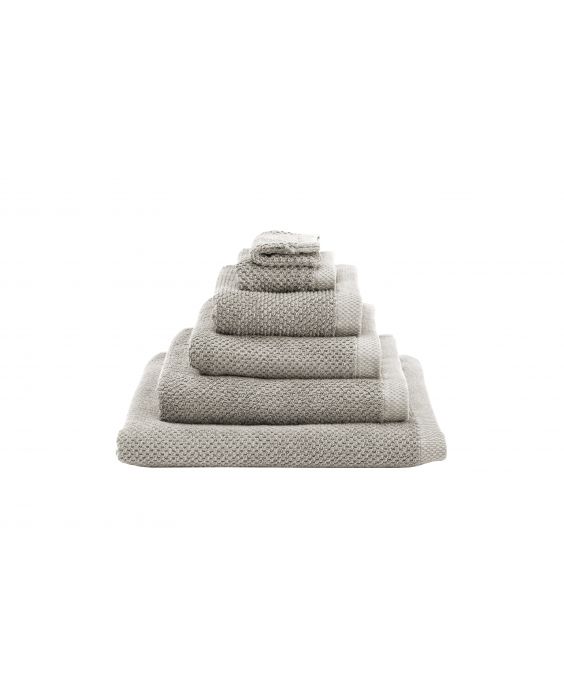 Heckett & Lane Strandlaken Bath Grant Glacier Grey 90 x 180 cm