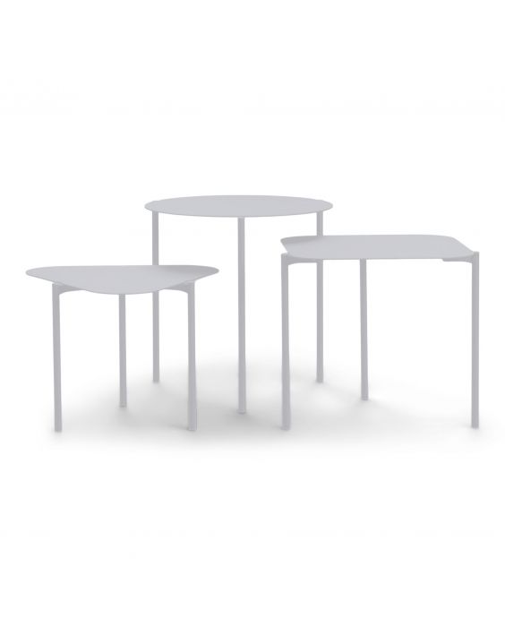 Spinder Design DO-RE-MI Bijzettafels set van 3 - Grijs