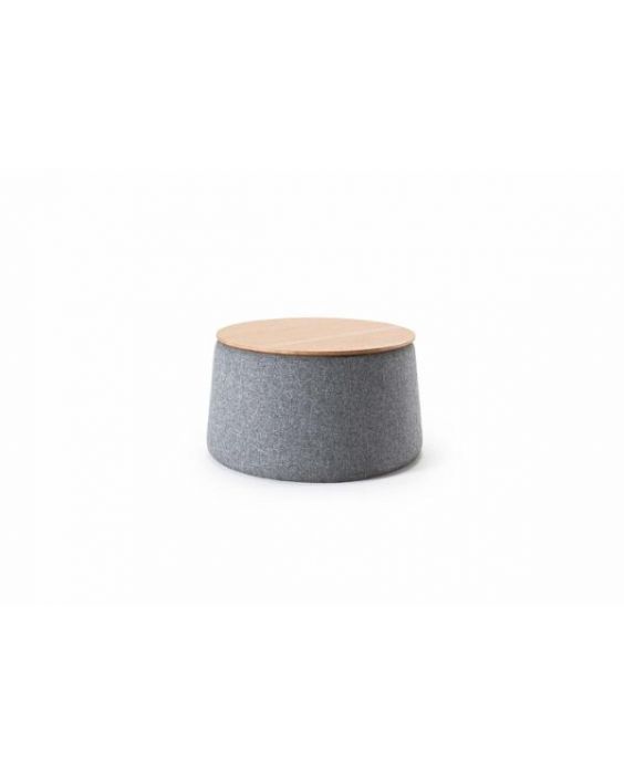 Innovation Living Table 70 Storage Oak Veneer