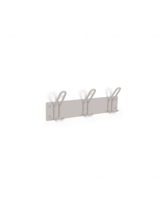 Spinder Design MILES 3 Wandkapstok - Silky Taupe